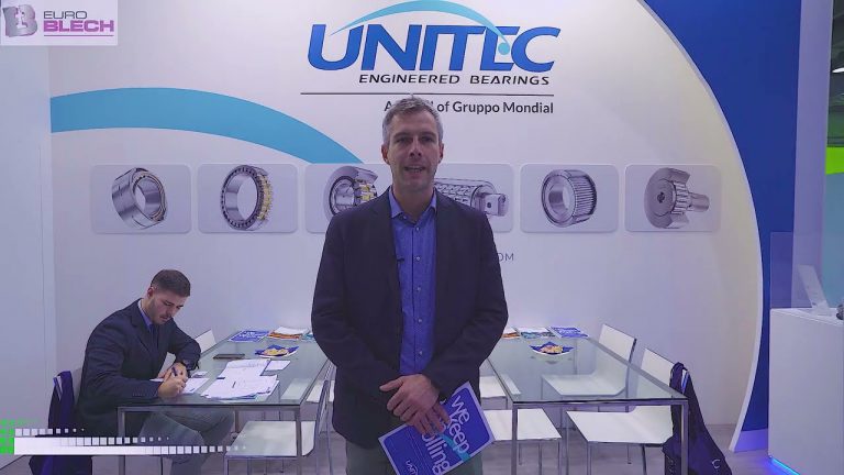[EuroBLECH 2022] Cojinetes especiales para muchos tipos de aplicaciones - UNITEC