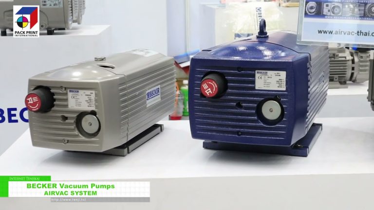 [PACK IMPRESIÓN INTERNACIONAL 2022] Bombas de vacío BECKER - SISTEMA DE VACÍO DE AIRE