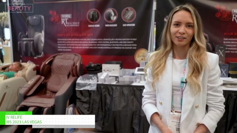 [IBS Las Vegas 2023 - Salón Internacional de Belleza Las Vegas] Sillones de masaje y otros equipos médicos - IV ALIVIO