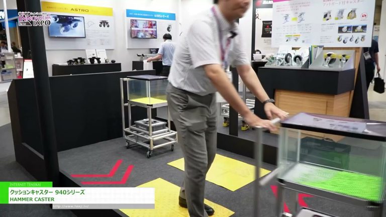 [EXPO DE INNOVACIÓN Logis-Tech Tokyo 2023 La tercera] Rueda Amortiguada Serie 940 - MARTILLO RUEDA