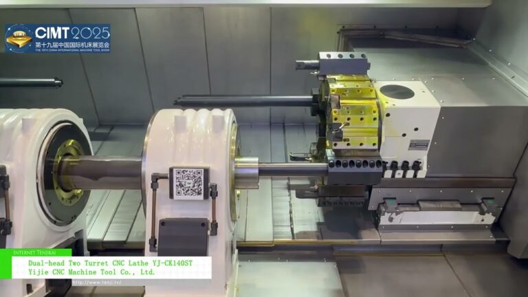 [CIMT 2025] YJ-CK140ST - Máquina herramienta CNC Yijie Co., Ltd.