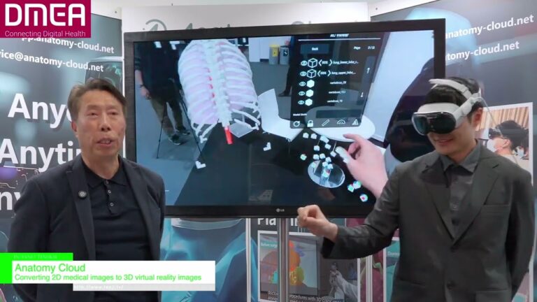 [DMEA 2025 - Conectando la Salud Digital] Nube de anatomía - Conversión de imágenes médicas 2D a imágenes de realidad virtual 3D