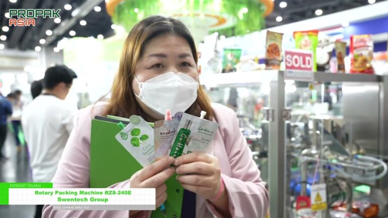 [PROPAK ASIA 2025 - Exposición internacional de procesamiento y envasado] Máquina envasadora rotativa RZ8-240E - Grupo Swentech