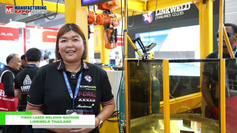 [Expo de Manufactura 2025] MÁQUINA DE SOLDADURA LÁSER DE FIBRA - LINKWELD TAILANDIA