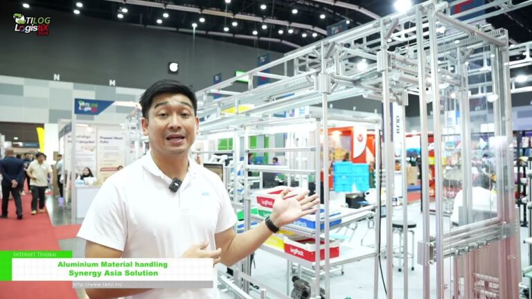 Manipulación de materiales de aluminio - Synergy Asia Solution [TILOG-LOGISTIX 2026]