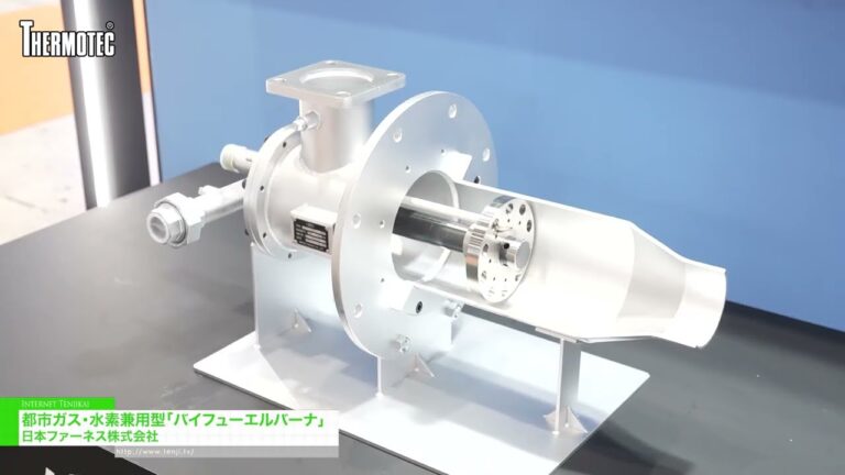 Quemador de gas ciudad e hidrógeno - Nippon Furnace [Thermotec 2026]